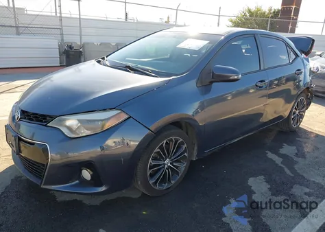 2016 Toyota Corolla S Plus из США, поврежденный, VIN 5YFBURHE7GP432747